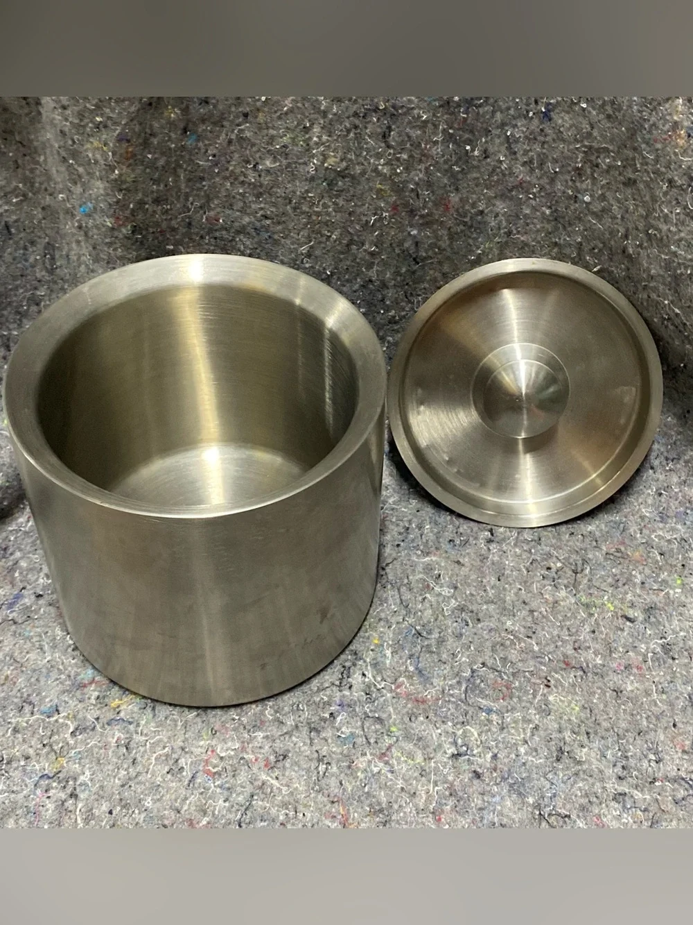 Ice Bucket With Lid Double Wall Stainless Steel 7